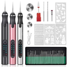 Electric Engraving Pen Diy Cordless Carving Pen Rechargeable Micro Engraver Tool