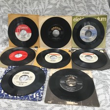 LOT of 8 Rock n' Roll Record COMBO. 45 RPM. Check Out Pics For Name of Artists