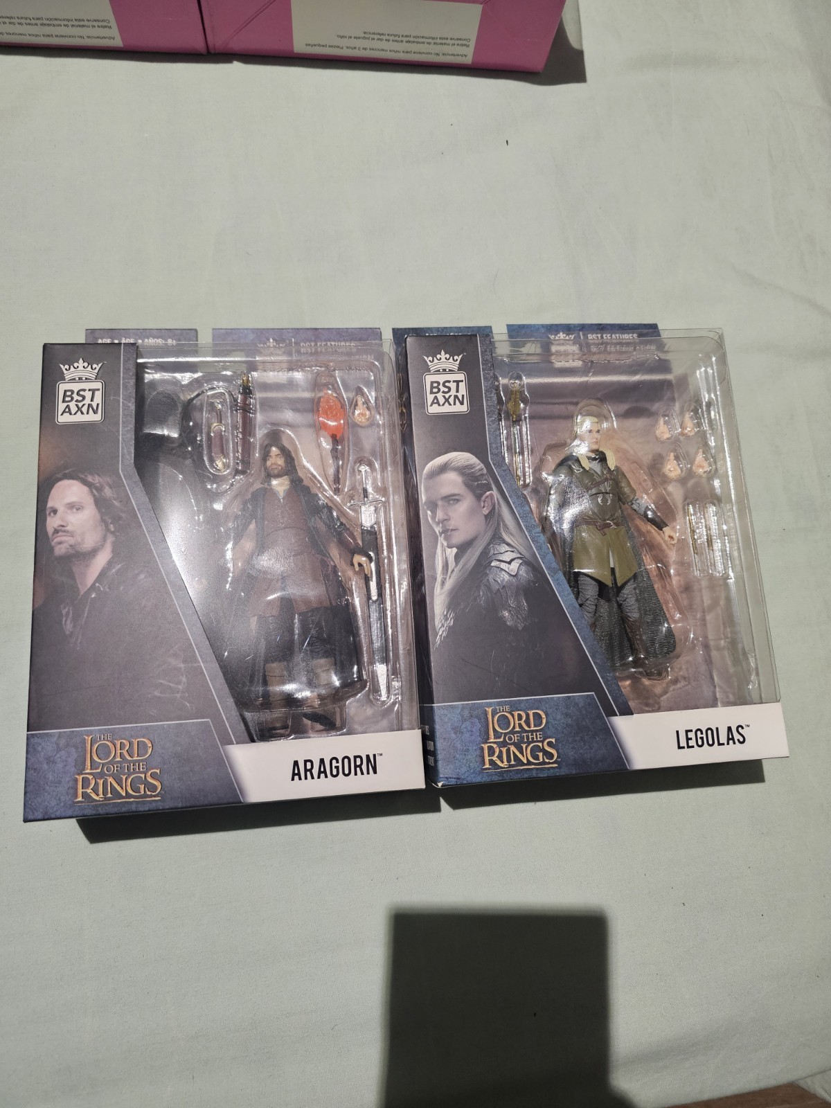 Figuras De Aragorn Y Legolas El Señor De Los Anillos