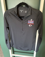 Kansas City Chiefs LVII Champions Gray 1/4 Zi...