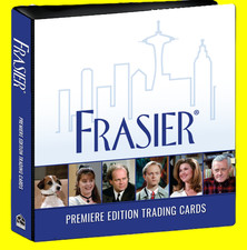 Frasier Premiere Edition Official Collectors Binder / Album With P3 Promo Card