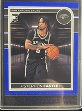 2024-25 Panini Nba Hoops - Rookies Stephon Castle #234 Blue (RC)