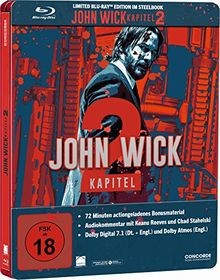 John Wick: Kapitel 2 Steelbook [Blu-ray] [Limited Ed... | DVD | Zustand sehr gut