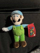 Super Mario 9 Plush Luigi Official 2024 Good Stuff Nintendo NWT