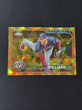 2024 Topps Chrome Update Sapphire Trevor Williams Gold Refractor /50 #USCS177