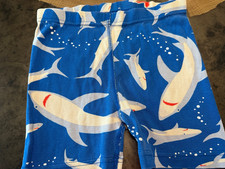 HANNA ANDERSSON SHARK PAJAMA SHORTS BOYS 6 7 120