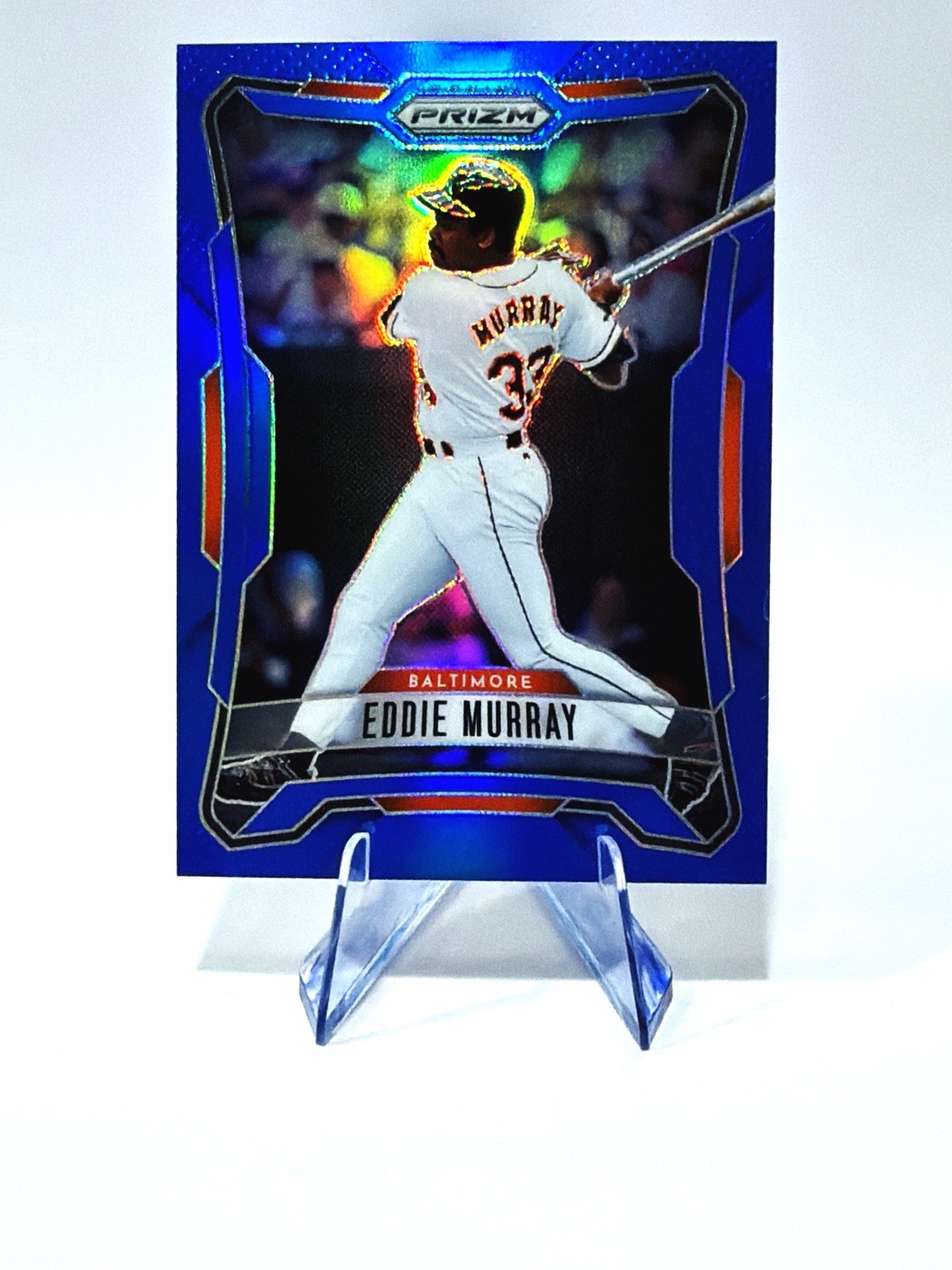 2026 Panini Prizm Eddie Murray Baltimore Orioles #37 Blue Refractor /199 HOF