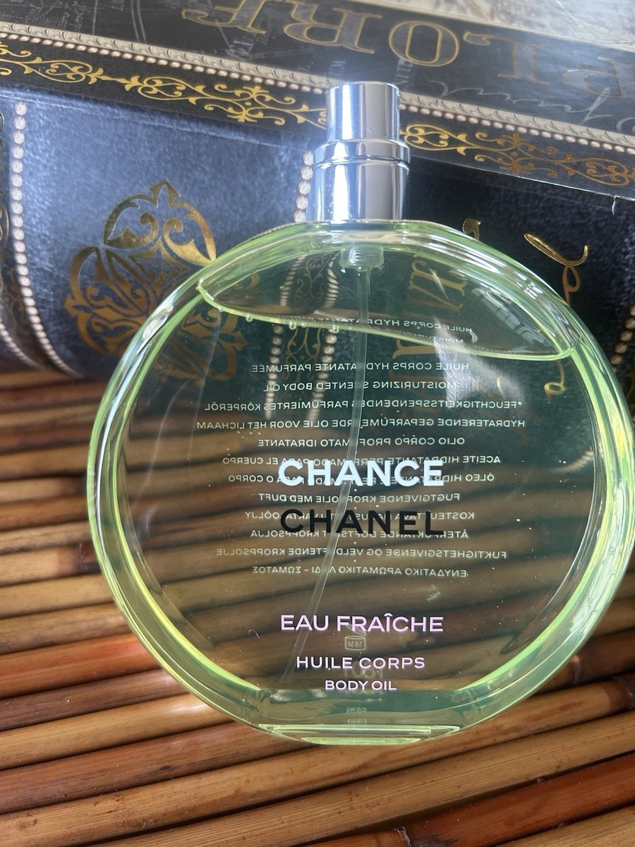 Body Oil Chanel Chance Huile Pour Le Corps Chanel Chance Eau