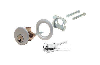 Schlage DL911SCKAA Aluminum Rim Keyed Cylinder 'C' Keyway - Keyed Alike - Picture 1 of 2