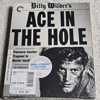 Ace in the Hole Criterion Collection Dual-Format Blu-ray DVD 2014 #396