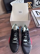 Y-3 Kaiwa Herren Sneaker Low Top Leder schwar...