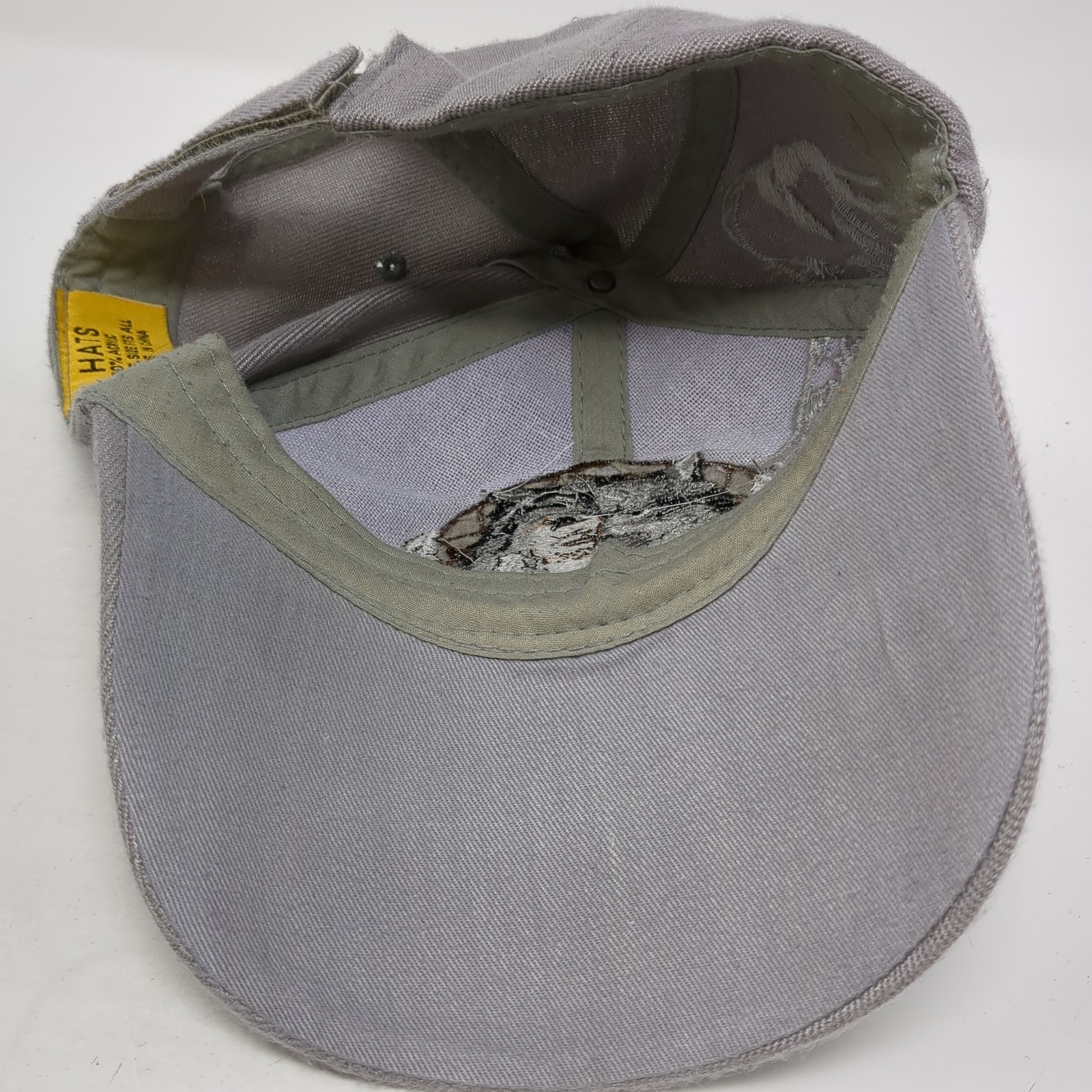 Native Pride Strapback Baseball Cap Gray OS Adjus… - image 7