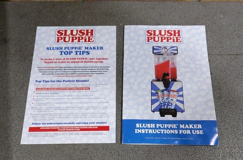 Slush Puppie Maschine Gefrorene Eis Getränkebereiter - Machen Sie Slush Puppy zu Hause - mit Box - Bild 11 von 11