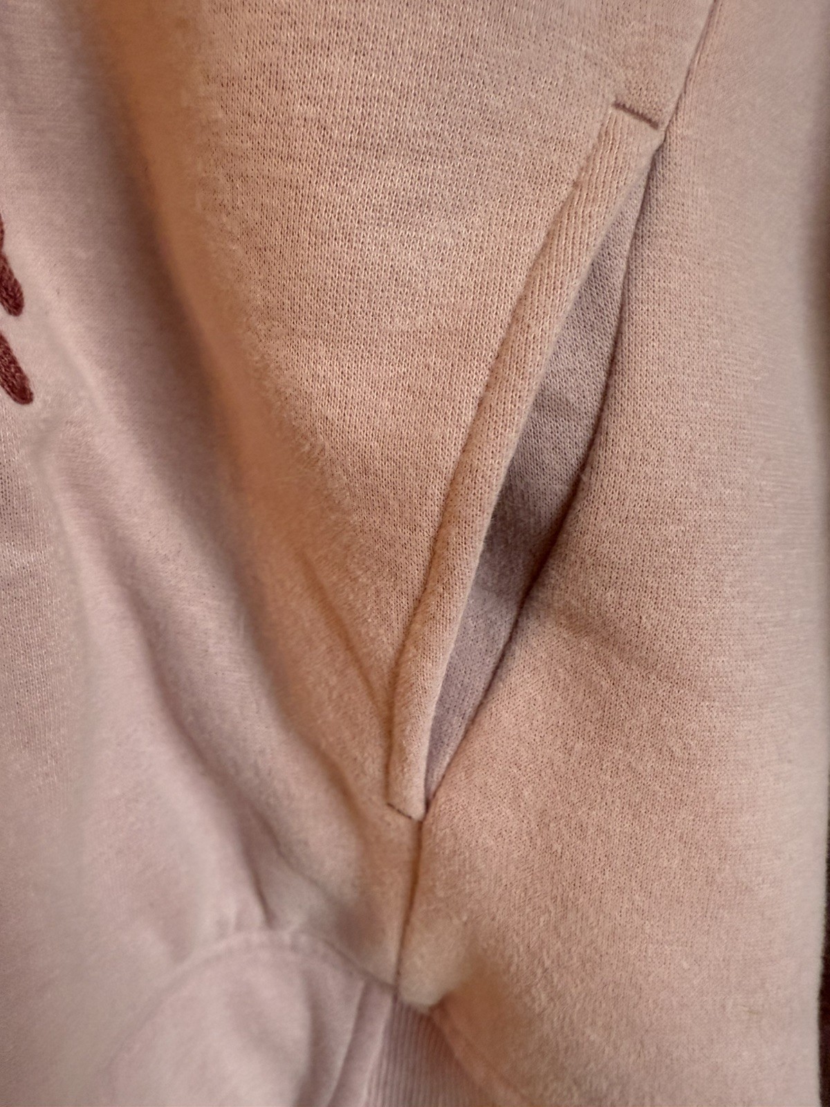 LeMieux Young Rider Sherpa Lined Hoodie • Pink • Embroidered Logo • Size 13-14