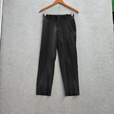 Chaps Women Pants 10 REGULAR Black Dress Pants Suit Separates 24" Inseam Hemmed