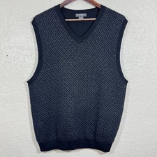 Eddie Bauer Sweater Vest XL Merino Wool Minimalist Preppy Ivy Y2K Quiet Luxury