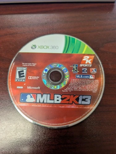 MLB 2K13 (Microsoft Xbox 360, 2013) NO TRACKING - DISC ONLY