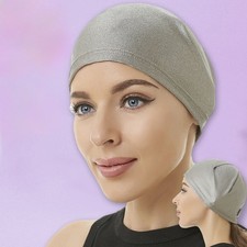 EMF RF Protection 100 Silver Fiber Cap Hat Anti Radiation Shielding Small