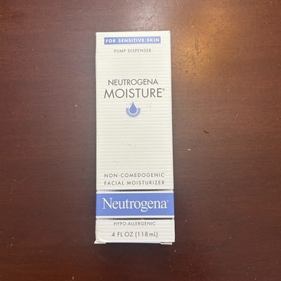 Neutrogena Oil-Free Moisture for Sensitive Skin 4 fl oz Discontinued New Sealed