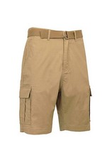 BLUE ROCK GALAXY RUGGED TRAIL MEN'S CARGO SHORTS WITH BELT SIZE 36 - DARK KHAKI