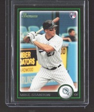 2010 Bowman Draft Chrome #BDP30 Mike Giancarlo Stanton RC Rookie YANKEES