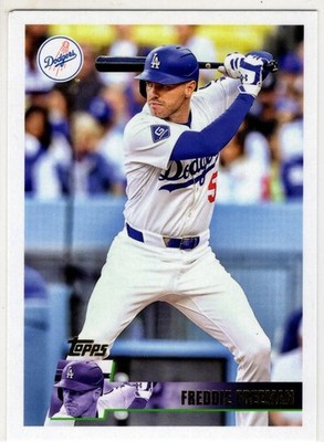 2025 Topps Archives Baseball Freddie Freeman No. 185 Los Angeles Dodgers