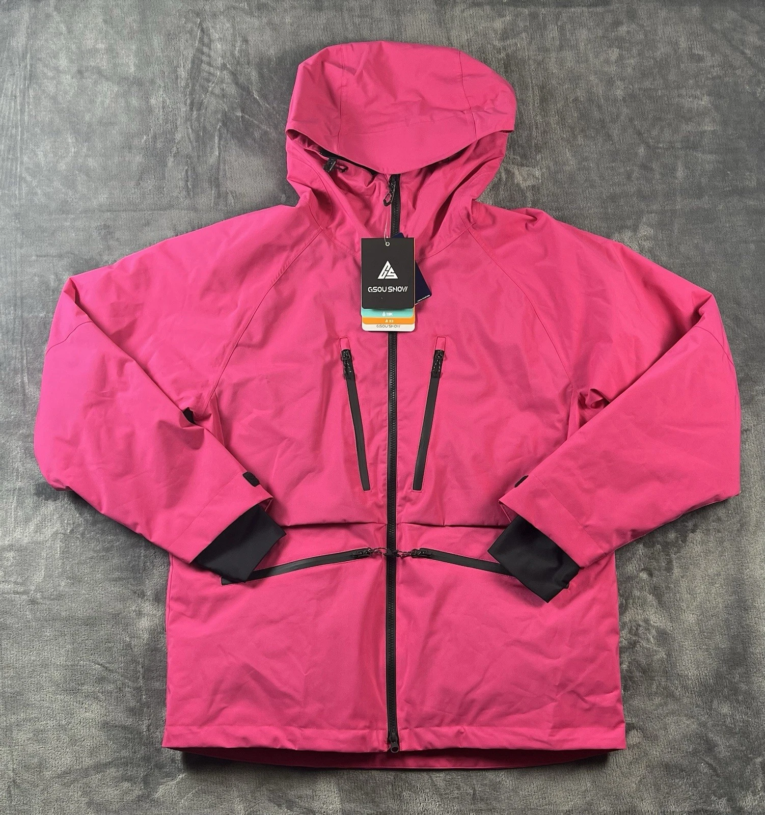 Gsou Snow Jacket Pink Women's Size L Outdoor Ski Snowboarding Lined
Opens in a new window or tab