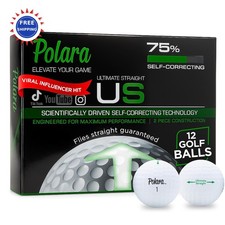 Polara Golf Self Correcting Balls 12 Pack Ultimate Straight