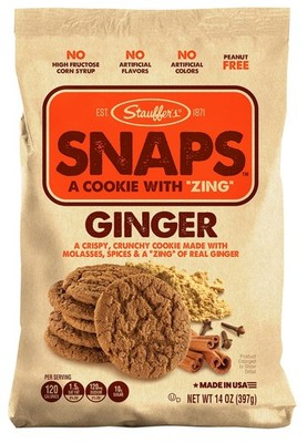 STAUFFERS Ginger SNAPS Cookies - 14oz Bag - 14 Ounce (Pack of 1), Basic 