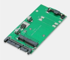 mSATA Mini PCI-e SSD 70mm to 2.5" 7 15pin 22pin male SATA Converter Adapter