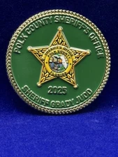 🔥Sought After - Polk County Sheriff’s Office Special Operations Coin! 🔥