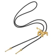 Bolo Tie for Men Western Cowboy Bolo Tie Necklace Shape Round Ties Supplies A...