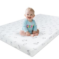 Pack and Play Mattress 38"x26" DualSided Memory Foam Baby Crib Pad