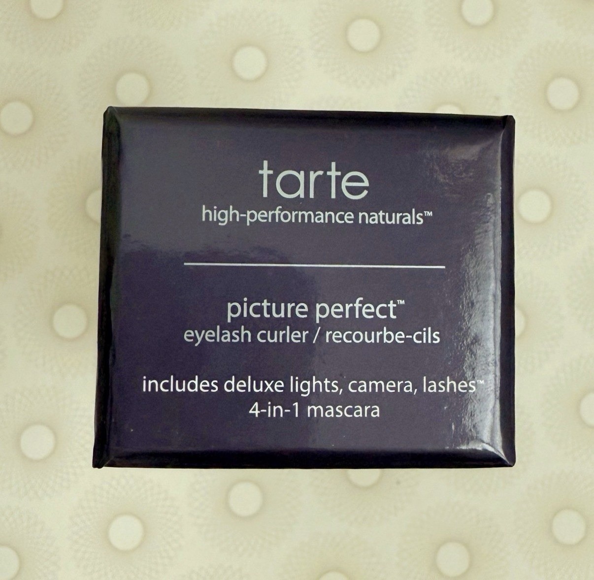 Tarte Cosmetics Picture Perfect Eyelash Curler/Mini Lights Camera Lashes Mascara