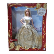 Mattel 2025 Barbie Signature Holiday Blonde Doll Collector Fashion New