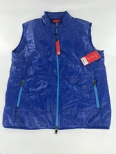 Redvanly Men's Mazarine Blue Bolton Puffer Vest Lightweight Size Large L New