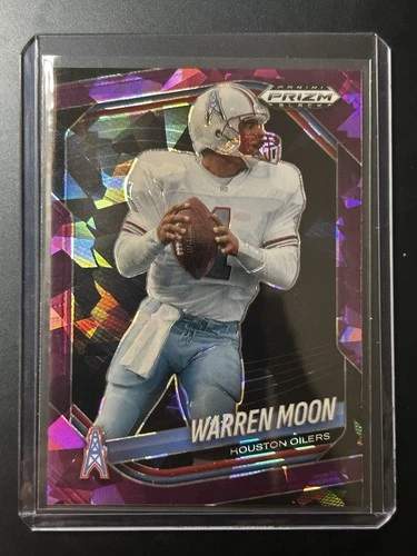 2025 Panini Prizm Black Warren Moon Purple Ice /149 Houston Oilers