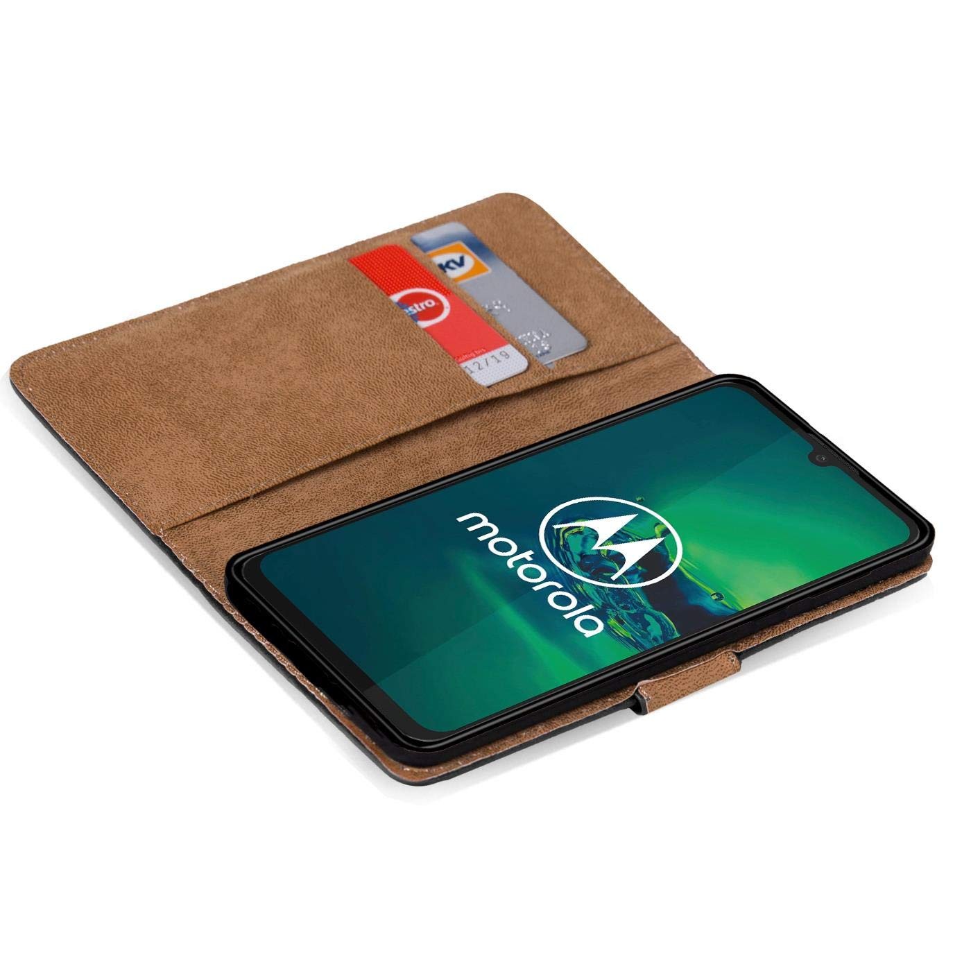 Coque Motorola G8 Plus Housse Anti-Choc Rangement Cartes pour Sécuriser l'Écran - 4
