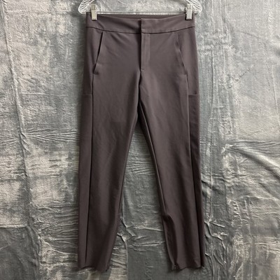 Athleta Women's Size 6 Plum Slim Leg Ankle Zip Stellar Trouser Pants