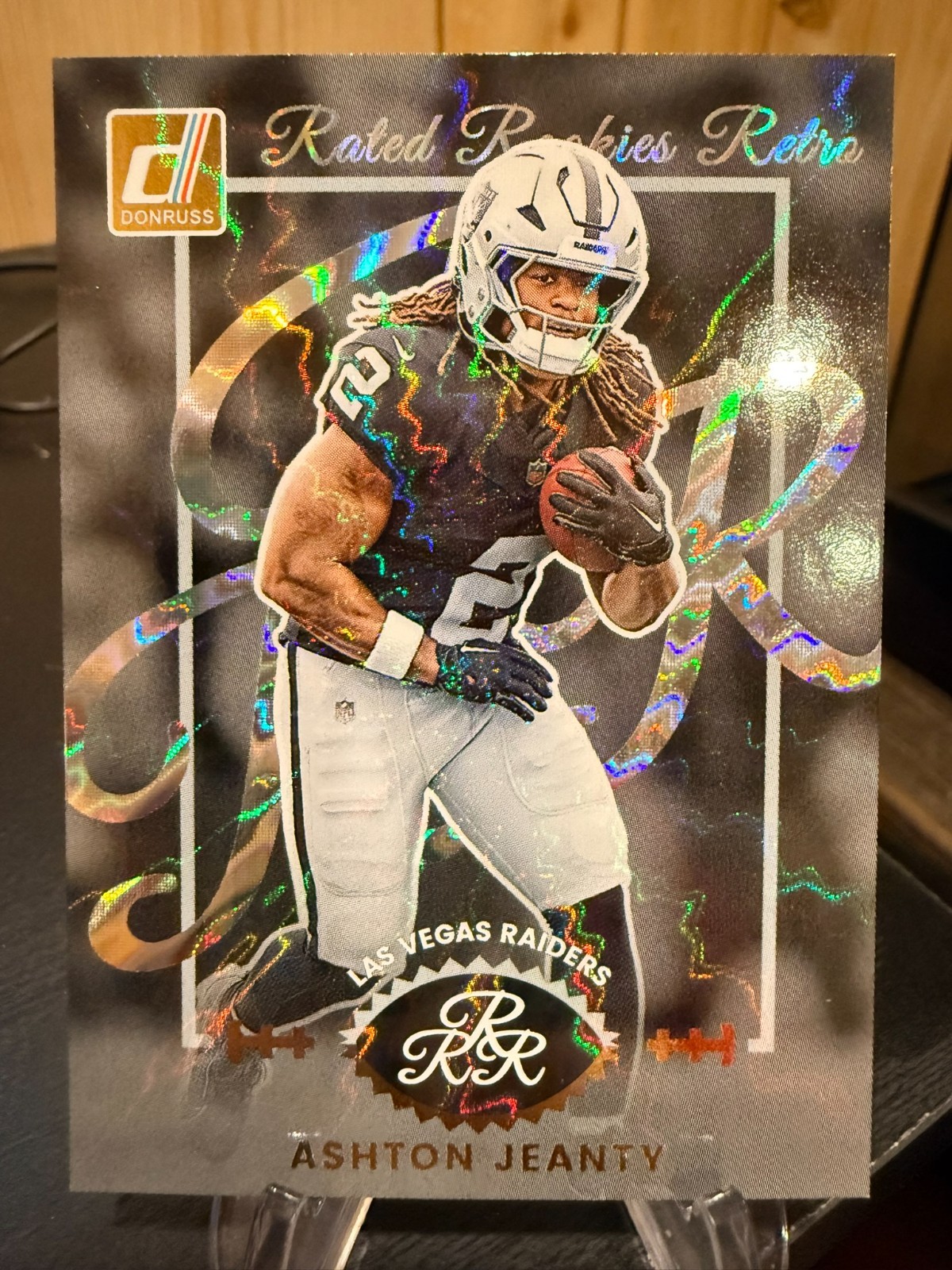 2025 Panini Donruss Retro Rated Rookie Ashton Jeanty