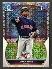 Dayan Frias 2023 Bowman Chrome Prospects Mojo Refractors - #BCP-26