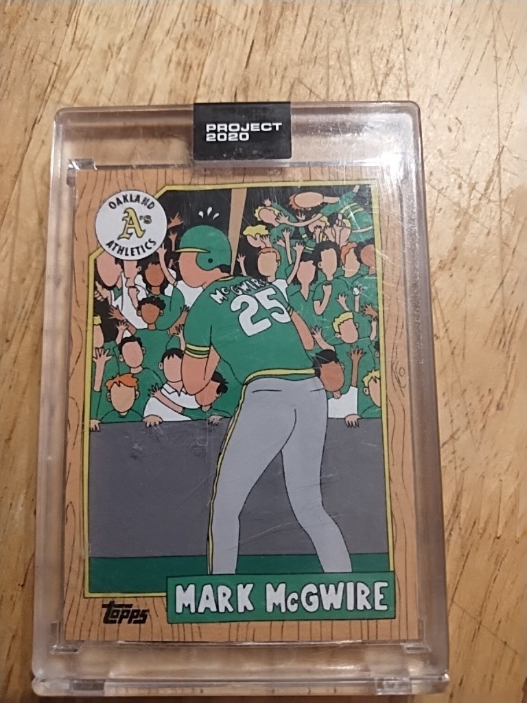 Mark McGwire 2020 Topps Project 2020 - 1987 Topps #134 Fucci /5092