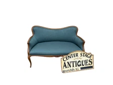 66920  French Provincial Loveseat Sofa Settee Couch