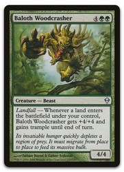 Baloth Woodcrasher 157/249 Zendikar