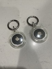 PAIR Of Apple AirTag Bluetooth Tracker - Silver MX532AM/A 