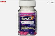 Stacker 3 XPLC Herbal Dietary Supplement - 20 Capsule (1 Pack)