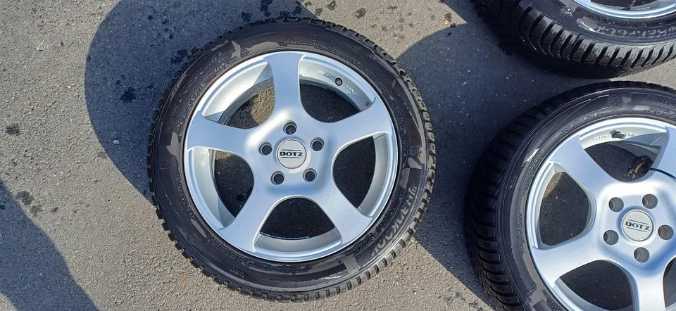 4 Alu Kompletträder für Mazda MX-5 mit fast neuen Winterreifen - Bild 2 von 4