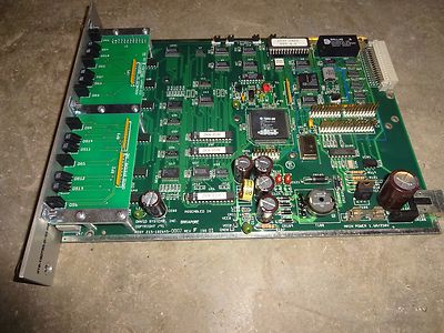 DAVID SYSTEMS MODEL 6313-00 PROCESSOR MODULE 12 SLOT FOIRL MODULE