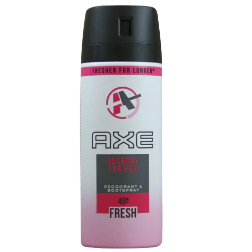 AXE Body Spray for Women, Anarchy for Her, Deodorant Fresh 5 oz Pack Of 6