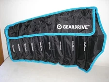 GEARDRIVE OFFSET BOX WRENCH SET METRIC 9-PIECE 6-23mm. 75-DEGREE CHROME-V STEEL